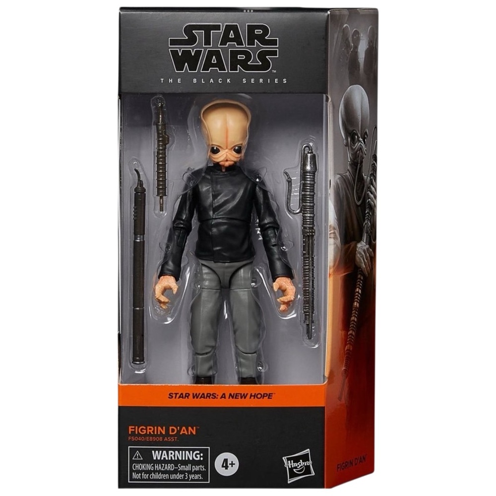 Disney Hasbro The Black Series Figrin D’an + 3 Accessories NIB